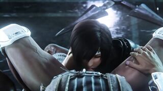 Horny Girl Rides A Cock Until He Cums Inside Her Pussy. 3d Animation Cowgirl Sex. - Emily Willis